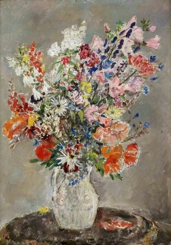 Ethel Walker - 131, Vaso di fiori, Glasgow Museums Resource Centre
